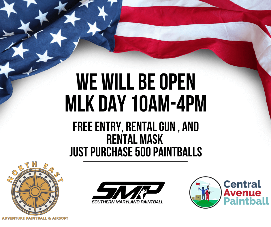 MLK Day Special Central Avenue Paintball Park